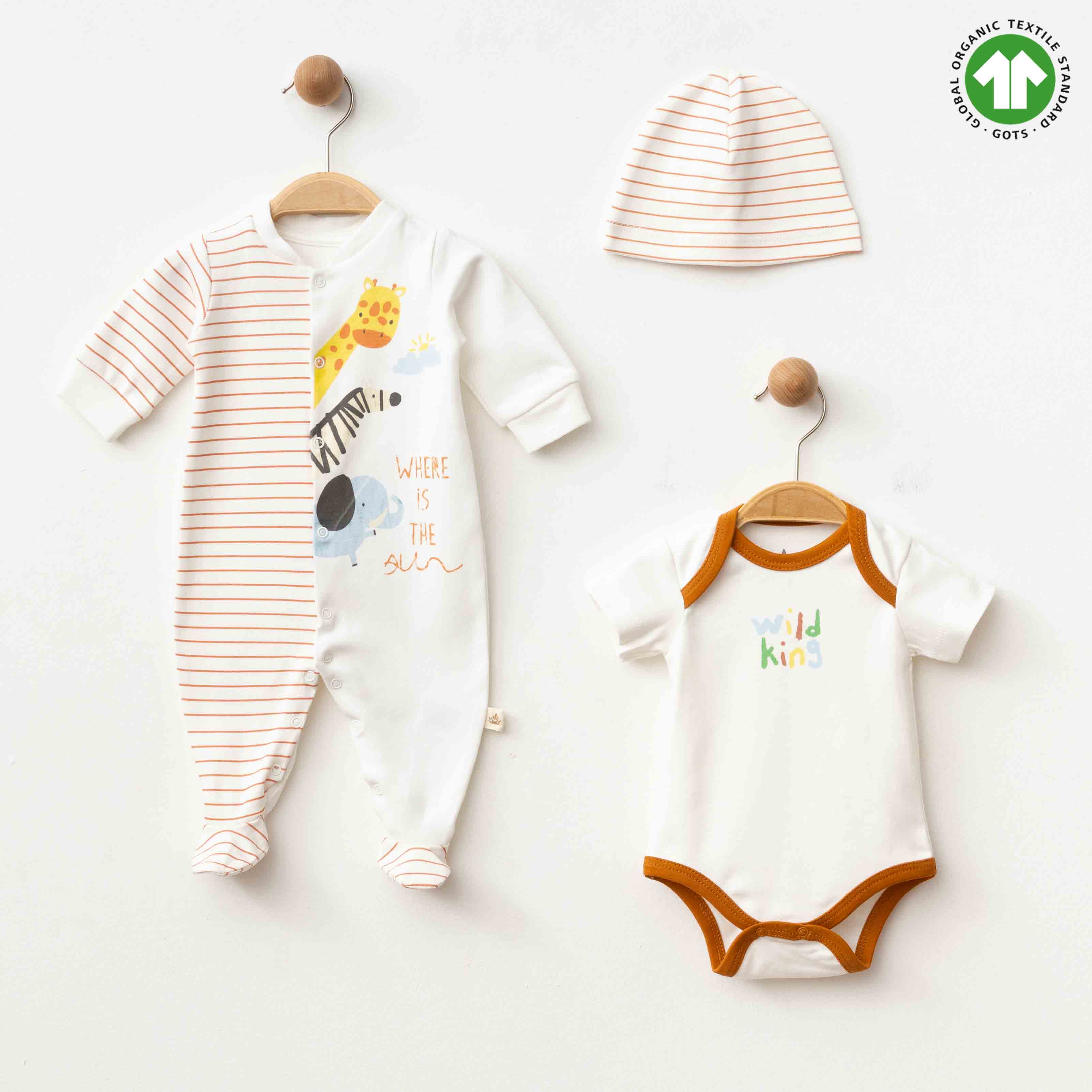 Organic 3 Pieces Set