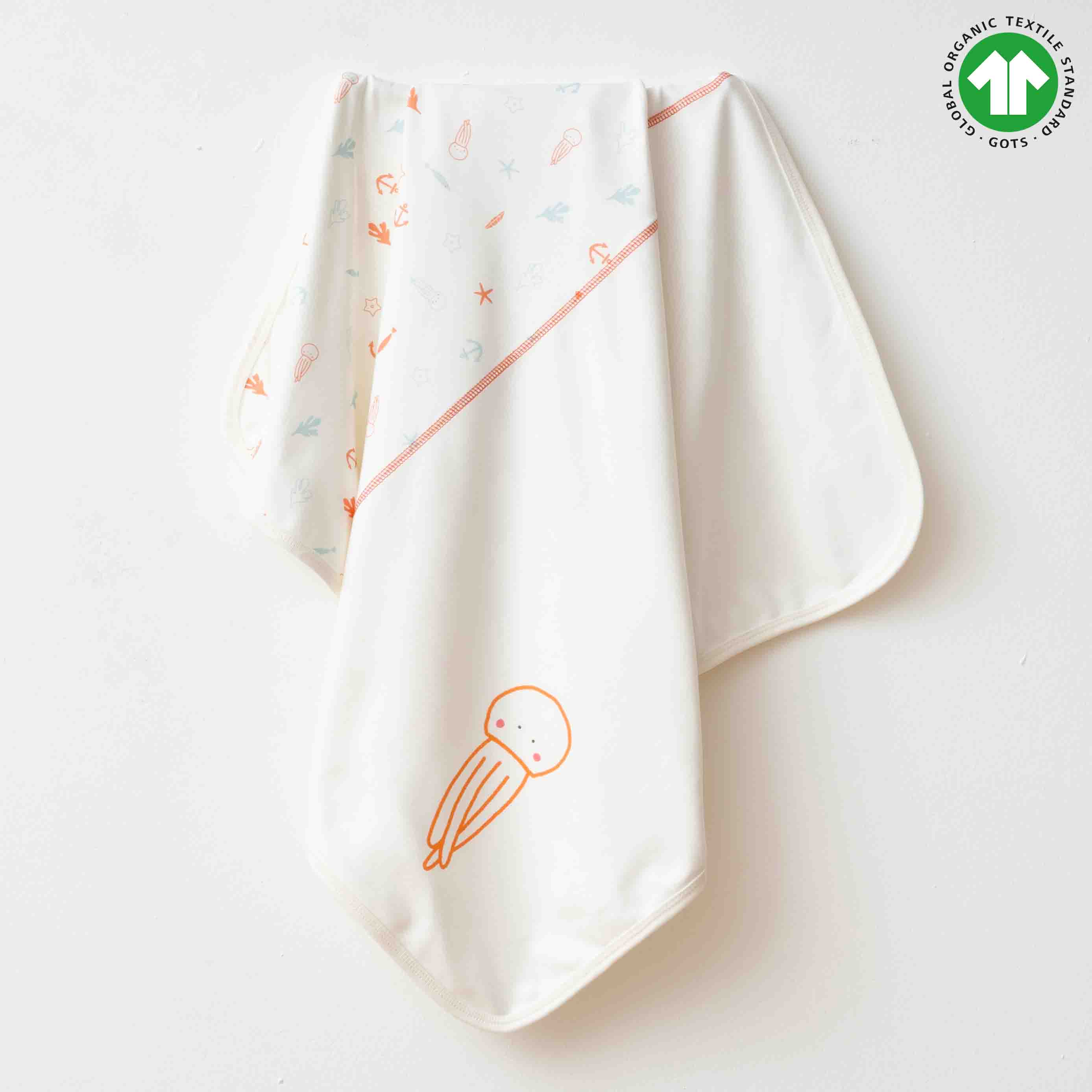 Organic Interlock Swaddle