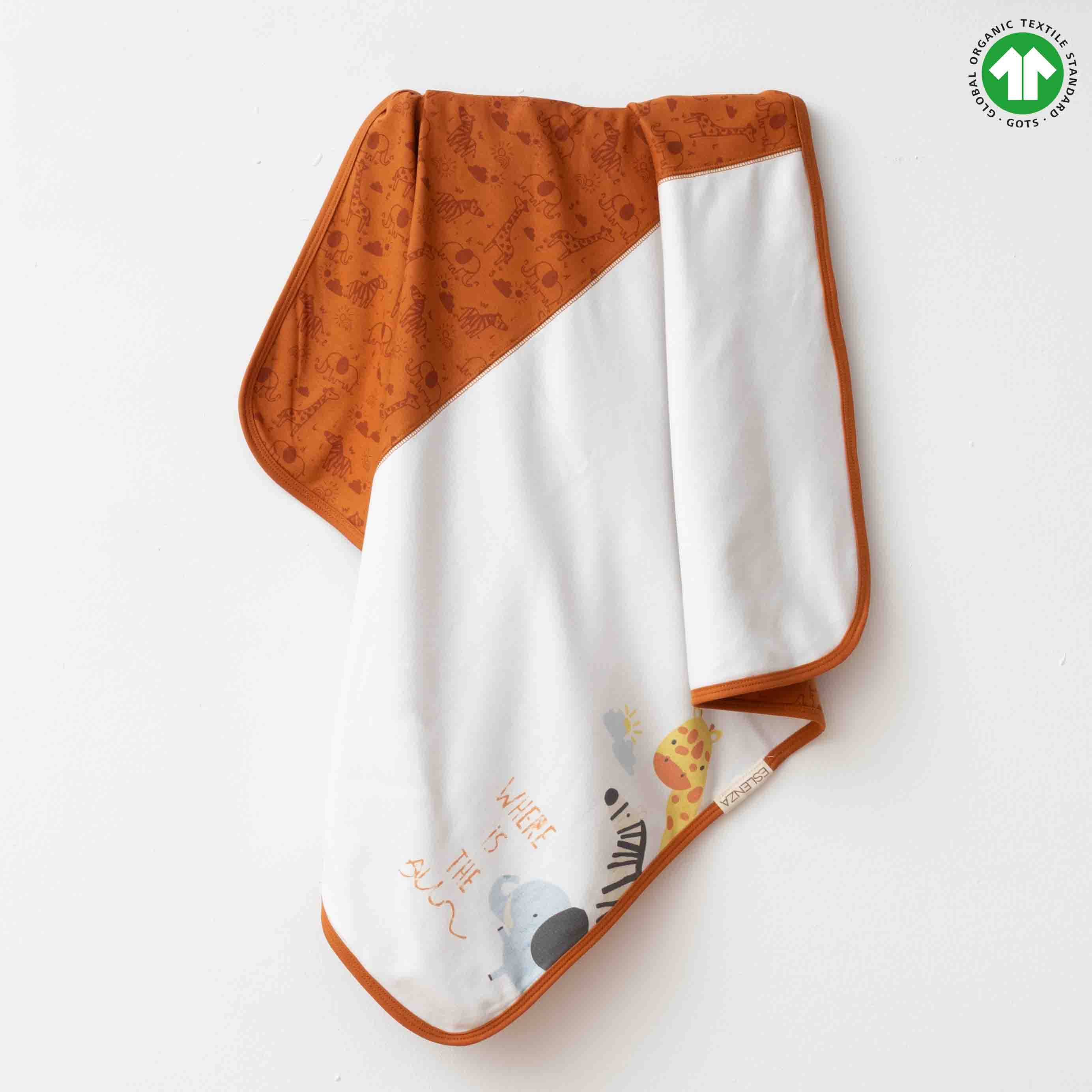 Organic Interlock Swaddle