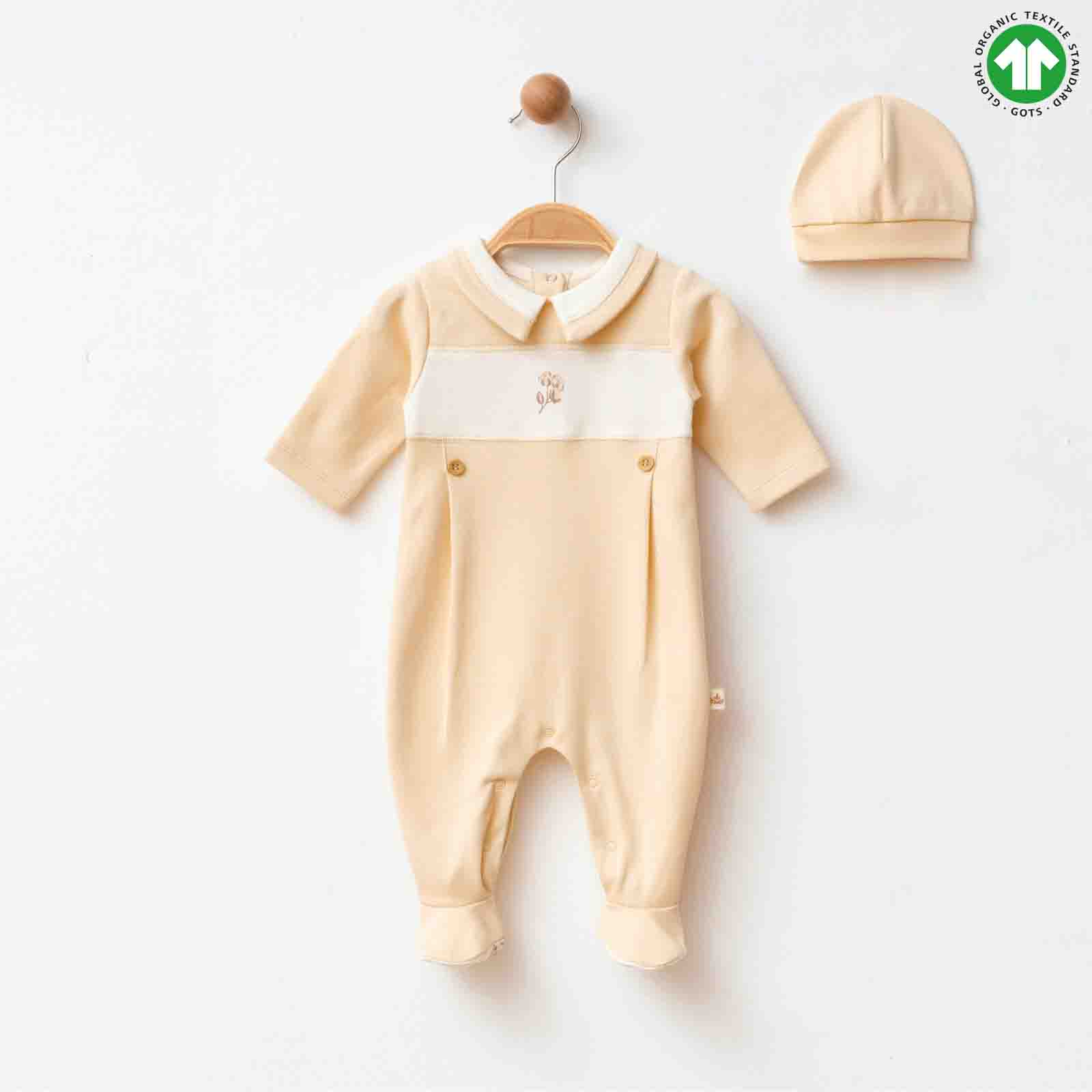 Organic Romper with Hat