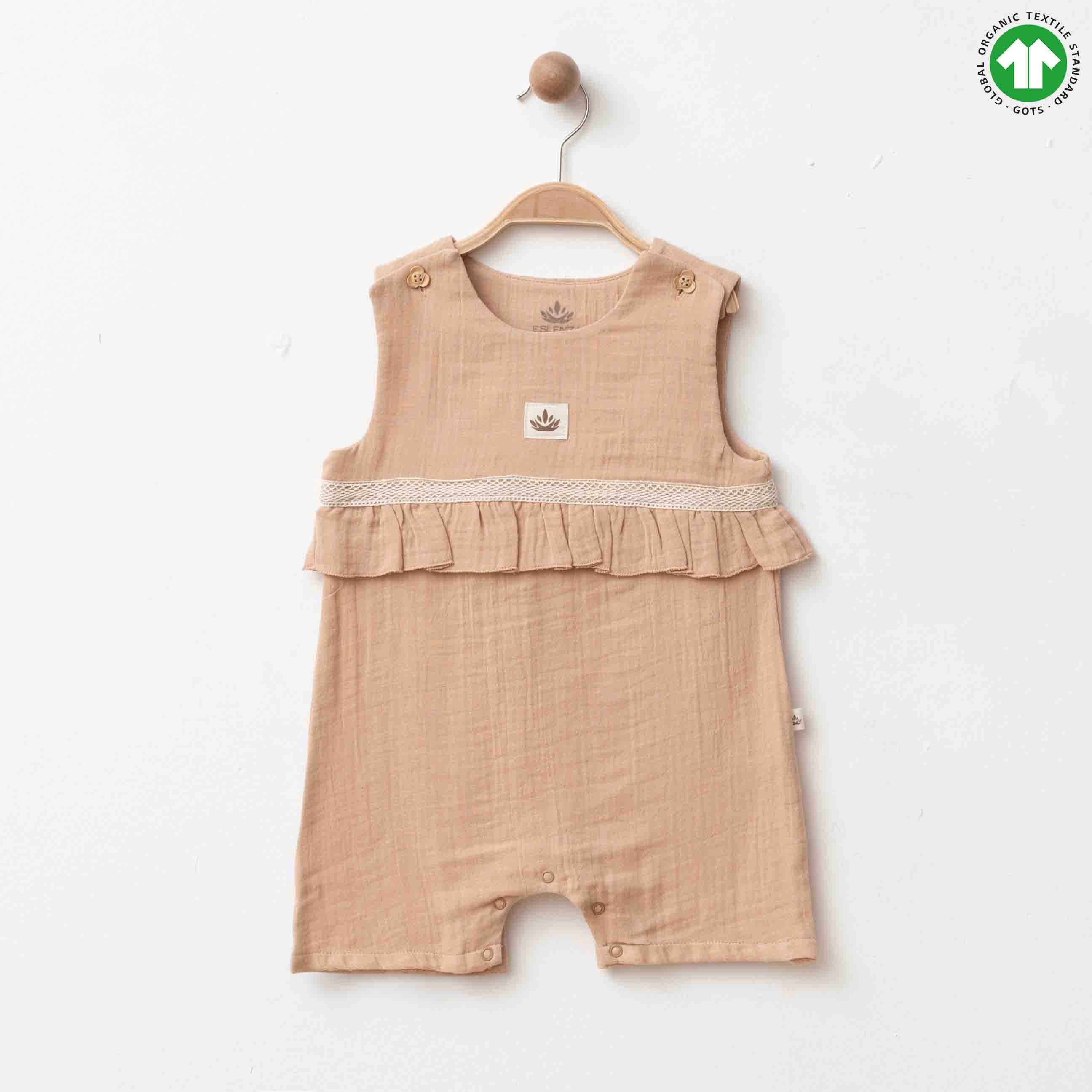 Organic Muslin Overalls