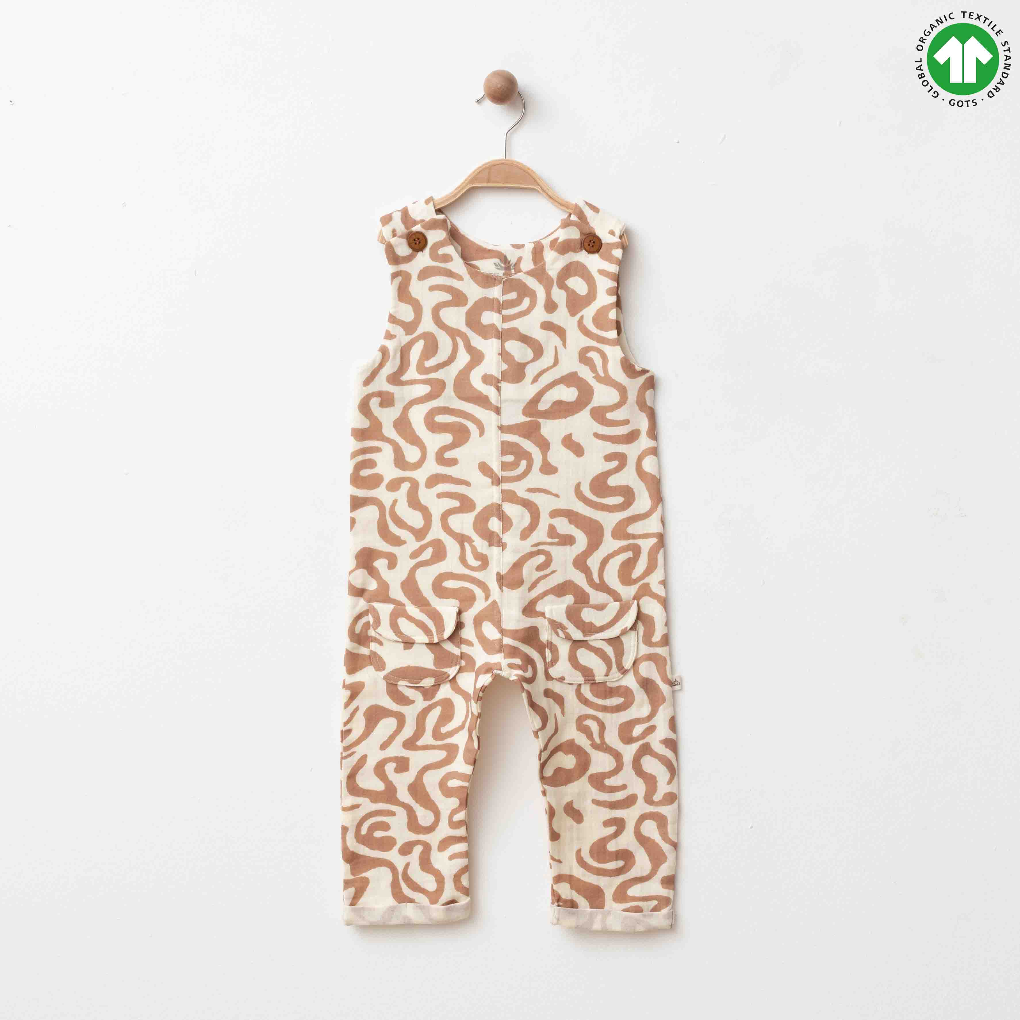 Organic Muslin Overalls
