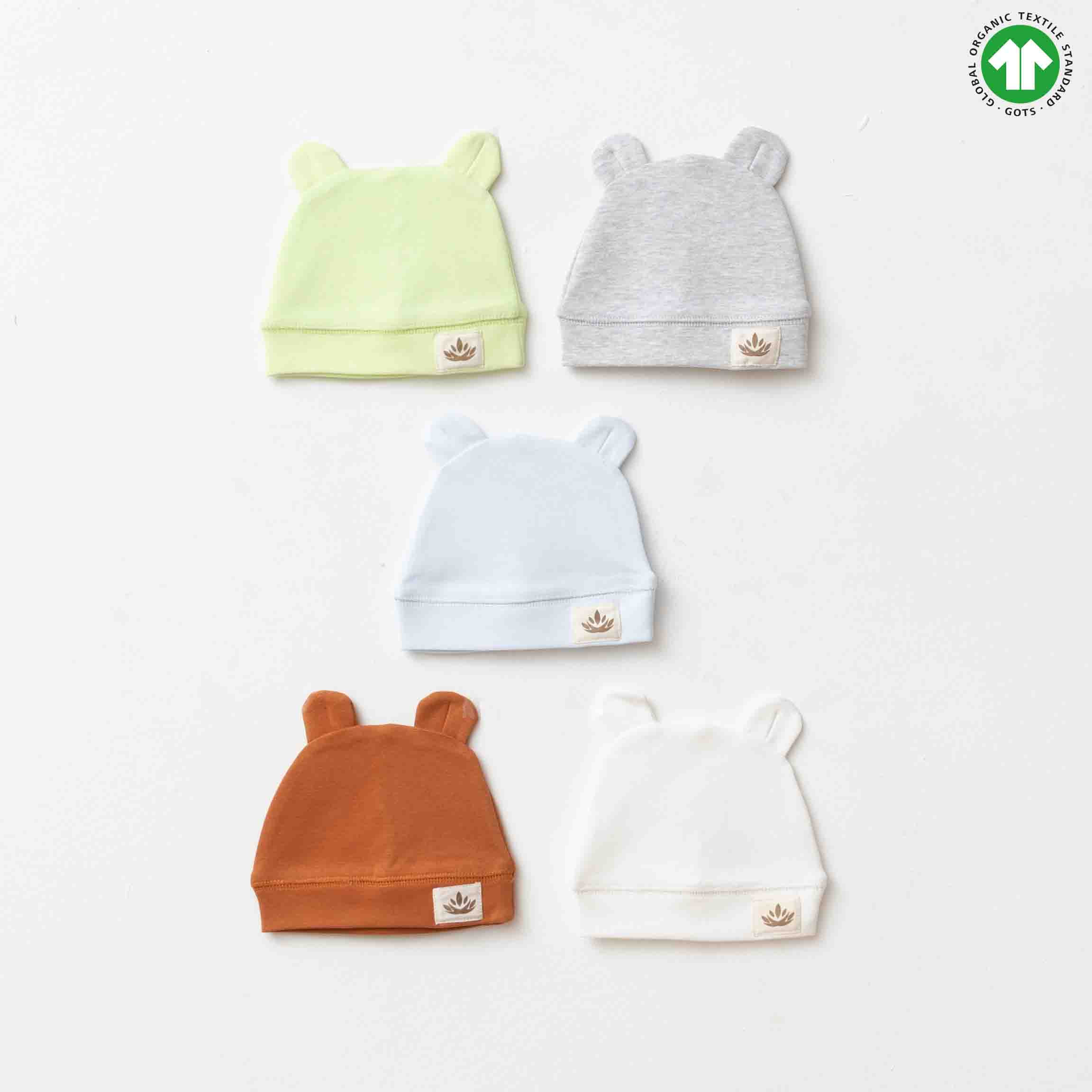Organic 5 Pieces Hat for Boys