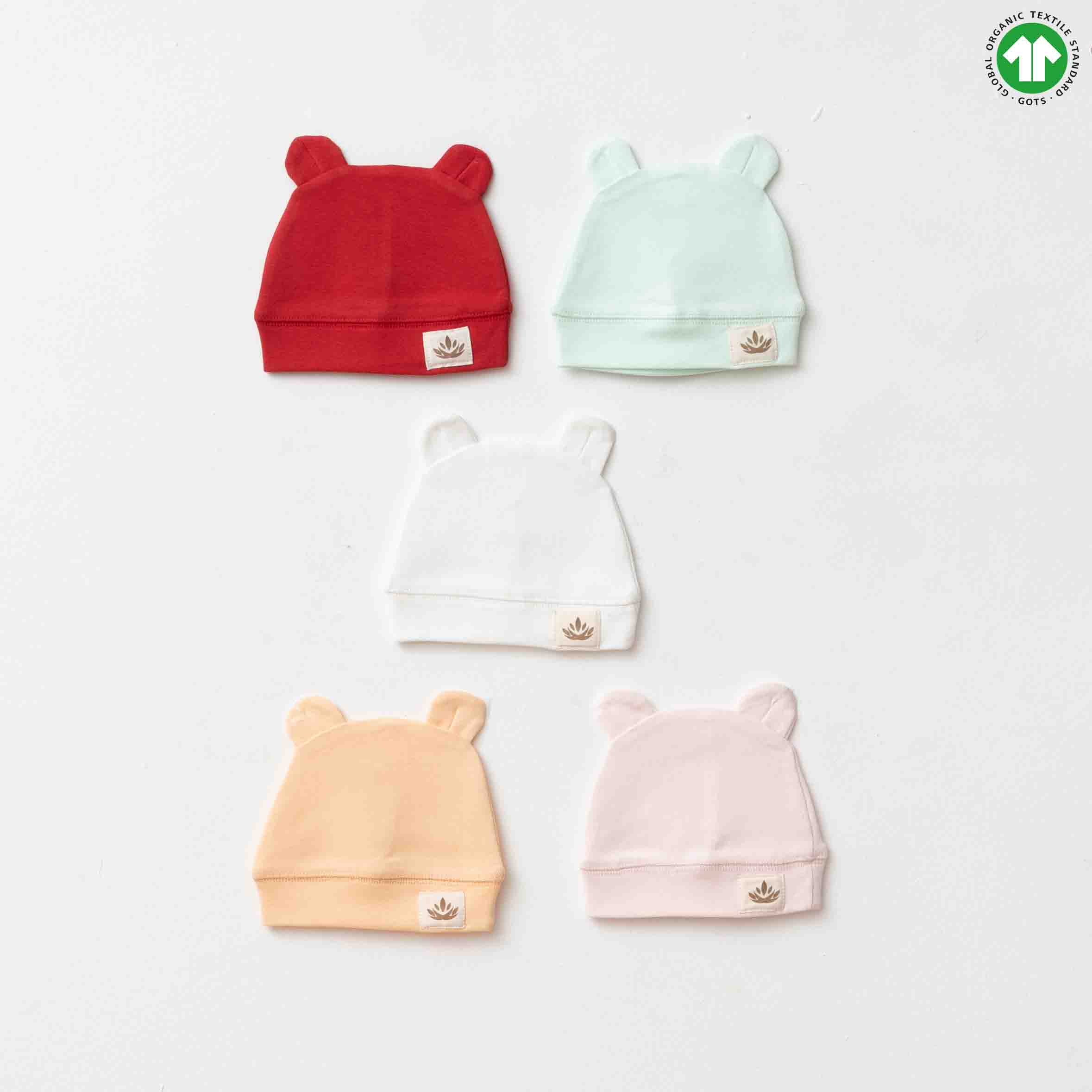 Organic 5 Pieces Hat for Girls