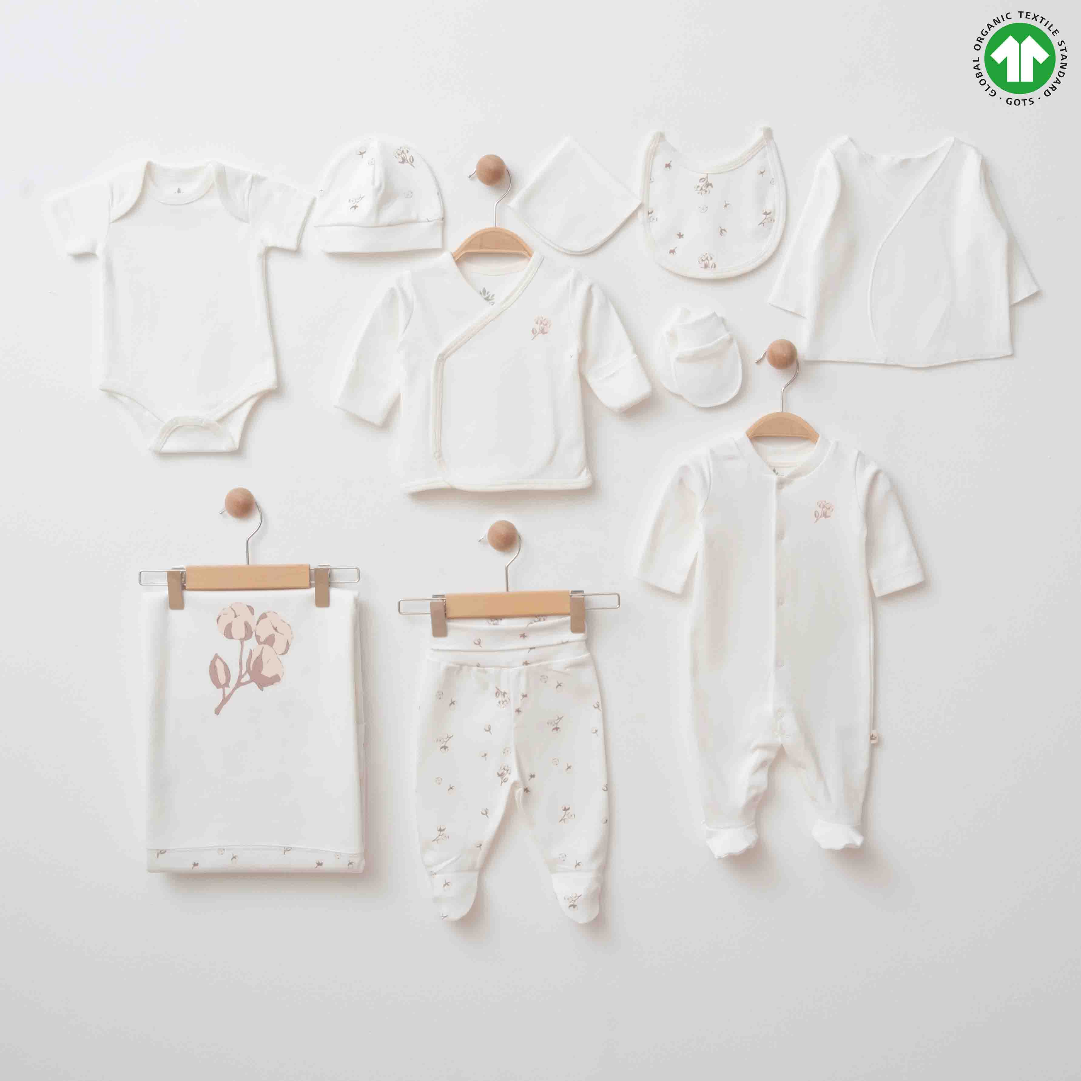 Organic 10 Pieces Newborns Sets